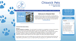 Desktop Screenshot of chiswickpets.co.uk